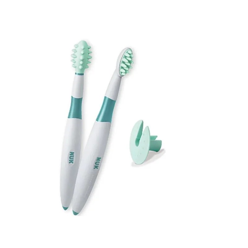 NUK NUK Set de brosses à dents éducatives 6+ Mois