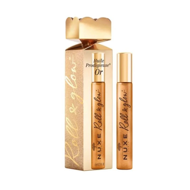 NUXE NUXE HUILE PRODIGIEUSE OR ROLL AND GLOW 8 ML