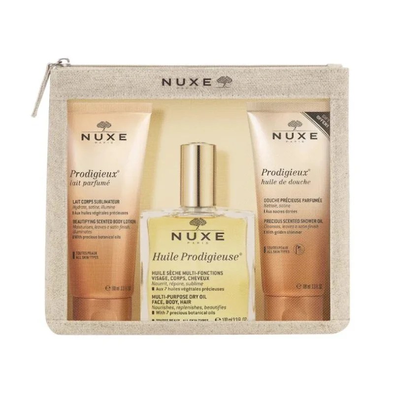 NUXE NUXE PRODIGIEUX TROUSSE TRAVEL BEAUTIFUL