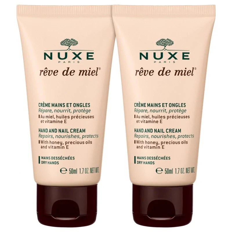 NUXE NUXE Rêve de Miel - Crème Mains et Ongles 2X50ml