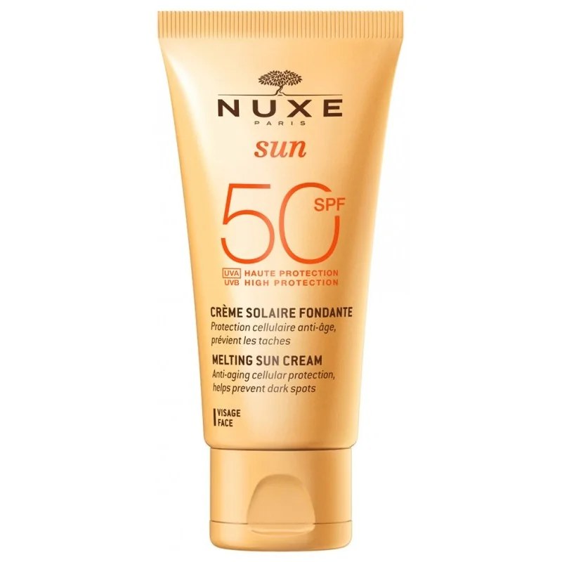 NUXE NUXE SUN CREME FONDANTE HAUTE PROTECTION SPF 50 AUX FLEURS D'EAU ET DE SOLEIL 50 ML