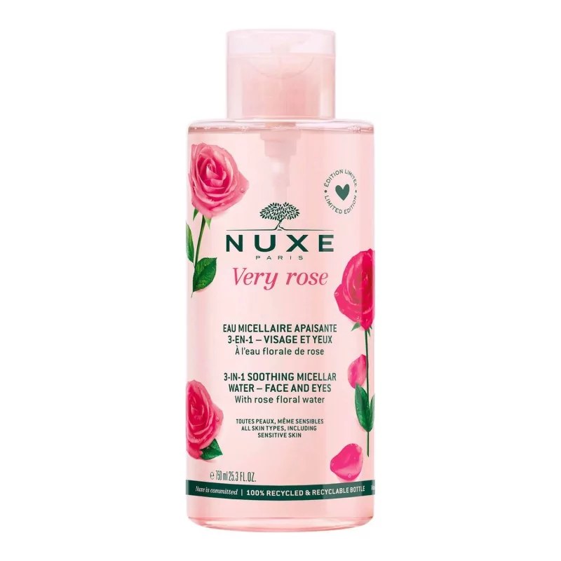 NUXE Nuxe Very Rose -  Eau Démaquillante Micellaire 750ML