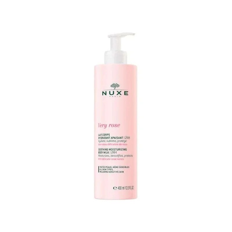 NUXE Nuxe Very Rose Lait Corps Hydratant Apaisant 24h 400ml