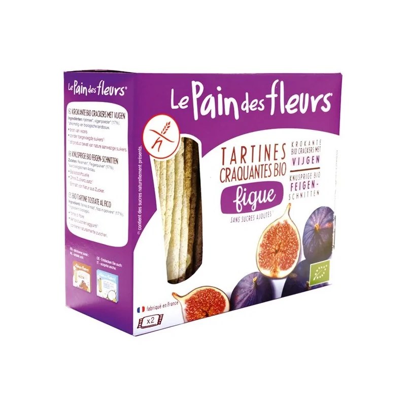 Pain des fleurs Le Pain des Fleurs Tartines Craquantes Figue 150G