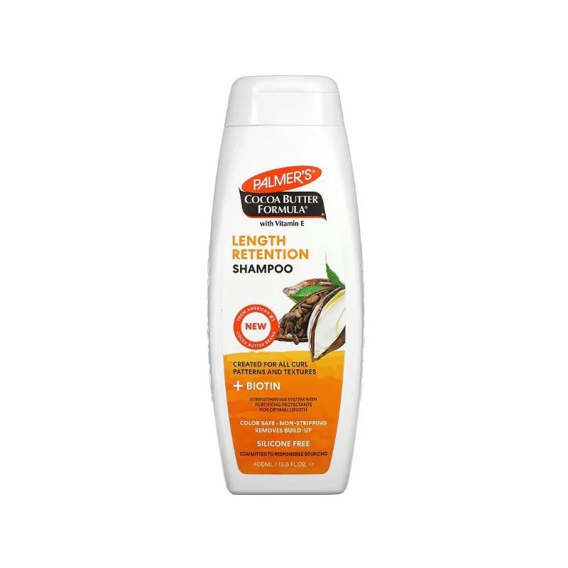 PALMER'S  PALMER'S COCOA BUTTER Shampooing Rétention Longueur 400 Ml