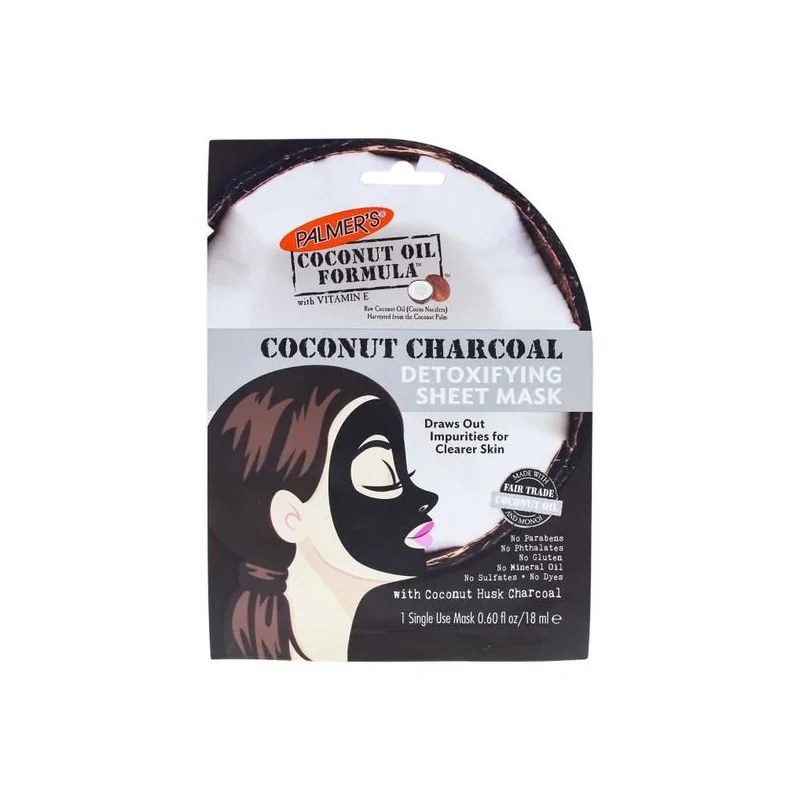 PALMER'S  Palmer's MASQUE DETOX HUILE COCO & CHARBON 18ML
