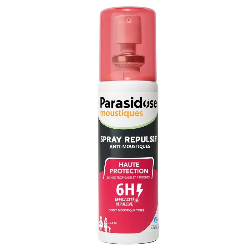 PARASIDOSE Parasidose Moustiques Protection Corporelle Répulsif Zones Tropicales 100ml
