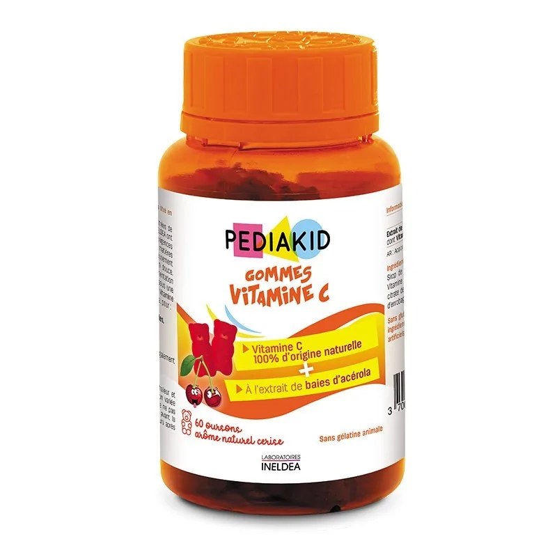 PEDIAKID  PEDIAKID GOMMES VITAMINE C 60 gommes
