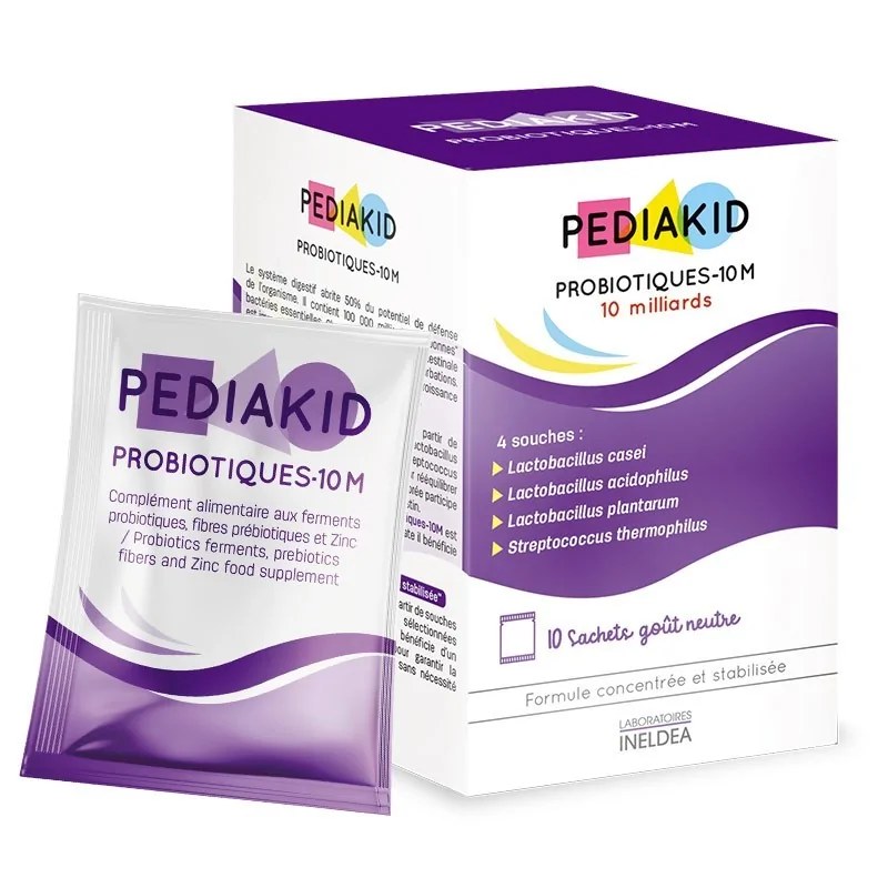 PEDIAKID  PEDIAKID PROBIOTIQUES - 10M 10 sachets
