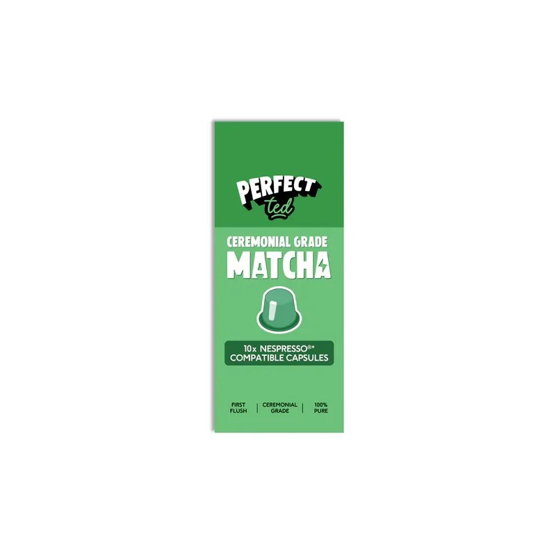 PERFECT TED PERFECT TED CAPSULES MATCHA 10*5