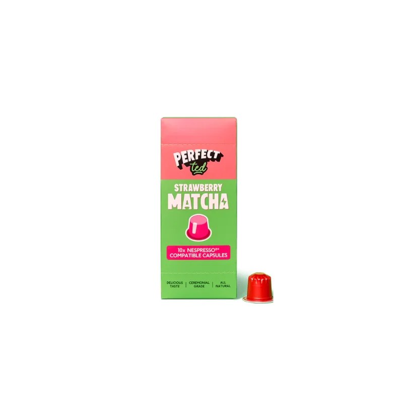 PERFECT TED PERFECT TED CAPSULES MATCHA FRAISE 10*5