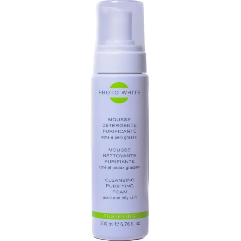 PHOTOWHITE Photowhite Mousse Nettoyante Purifiante acne  et peaux grasses  200ml