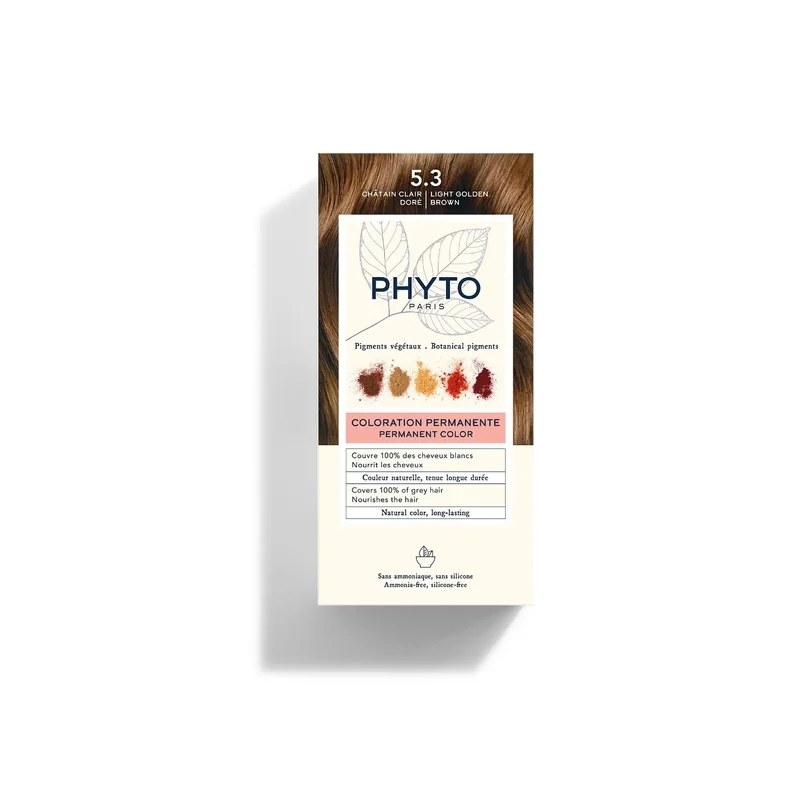 PHYTO PHYTO COLORATION 5.3 CHÂTAIN CLAIR DORÉ