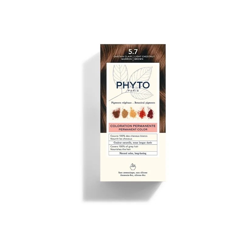 PHYTO PHYTO COLORATION 5.7 CHÂTAIN CLAIR MARRON