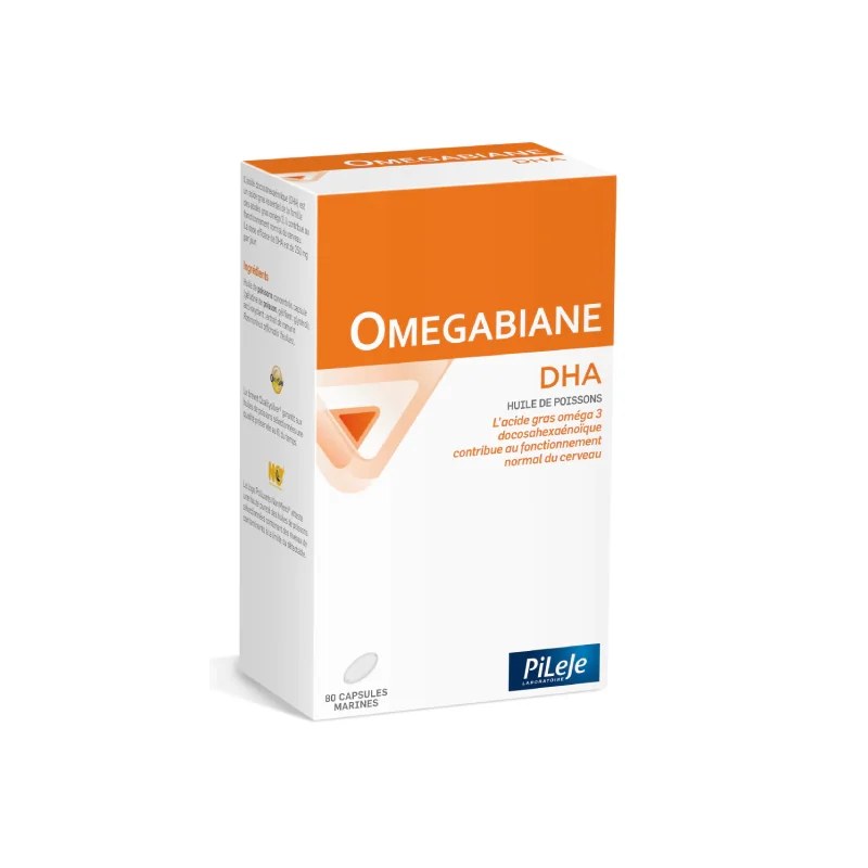 pileje PILEJE Omegabiane DHA 80 capsules