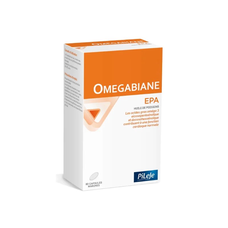 pileje PILEJE Omegabiane EPA 80 capsules