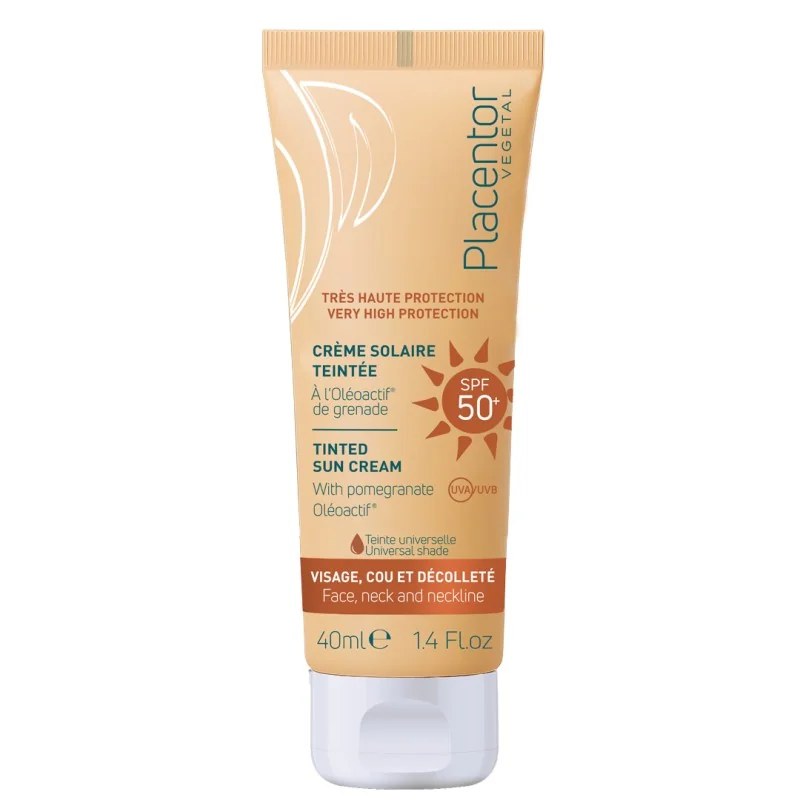 placentor PLACENTOR VEGETAL CRÈME SOLAIRE TEINTÉE SPF 50+