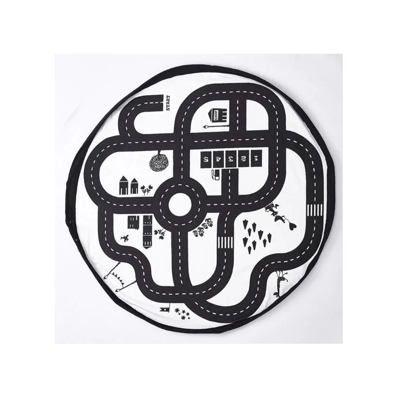 Play&go play&go Sac de rangement de jouets et tapis de jeux Play & Go Circuit