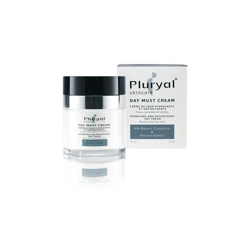 Pluryal  Pluryal Skincare Crème de jour Hydratante et Antioxydante (peaux normales et sèches) 50ml