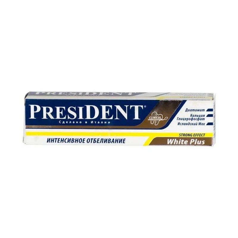PRESIDENT  PRÉSIDENT WHITE PLUS DENTIFRICE DE 30 ML