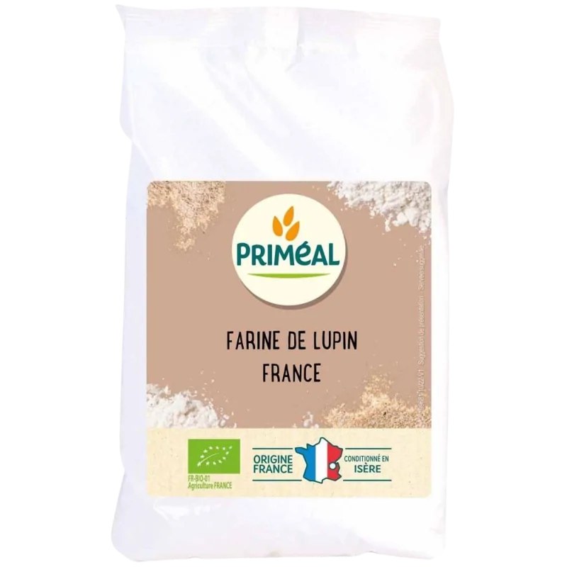 Priméal Primeal FARINE DE LUPIN 500G