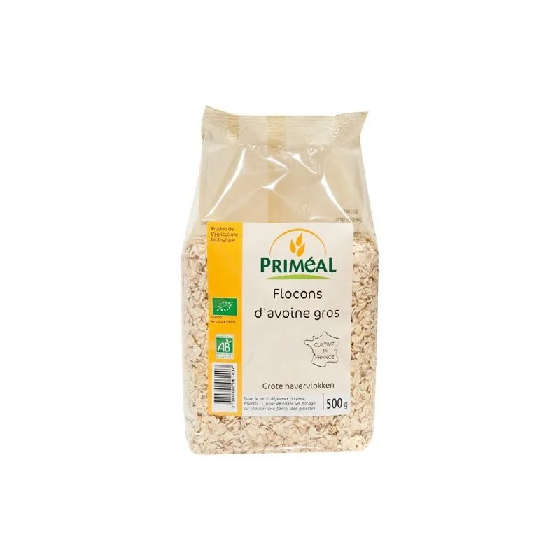 Priméal Primeal Flocons d'avoine gros 500g