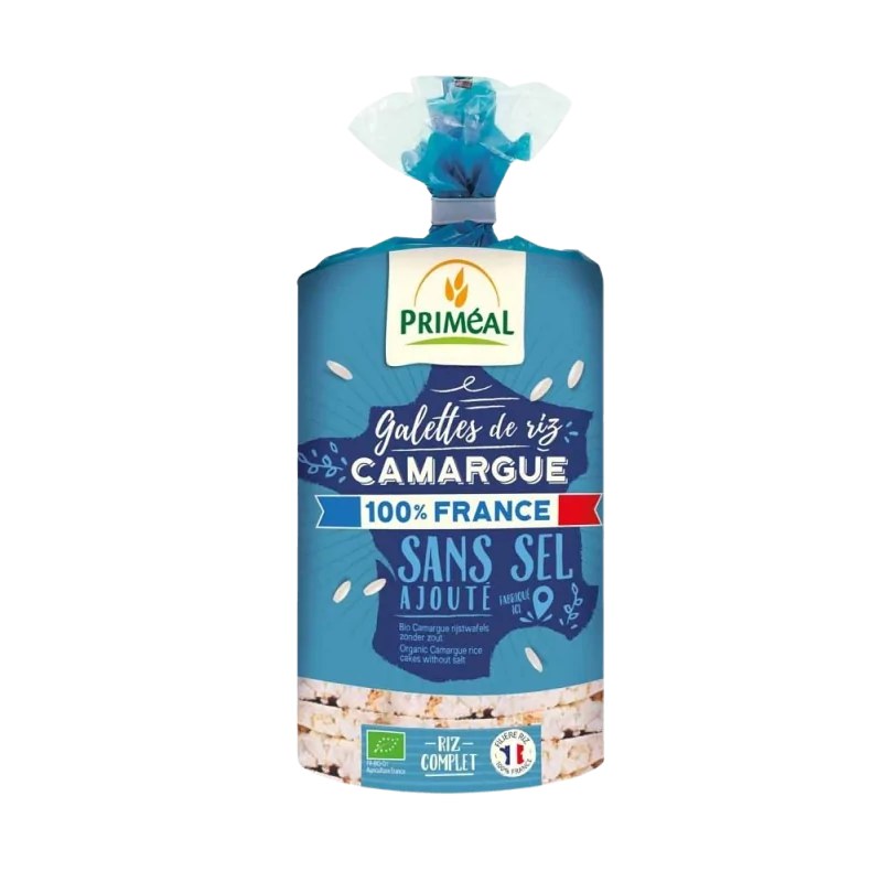 Priméal Primeal Galettes riz de camargue sans sel 130g