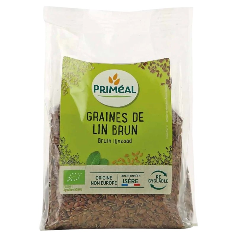 Priméal primeal GRAINES DE LIN BRUN 250 G