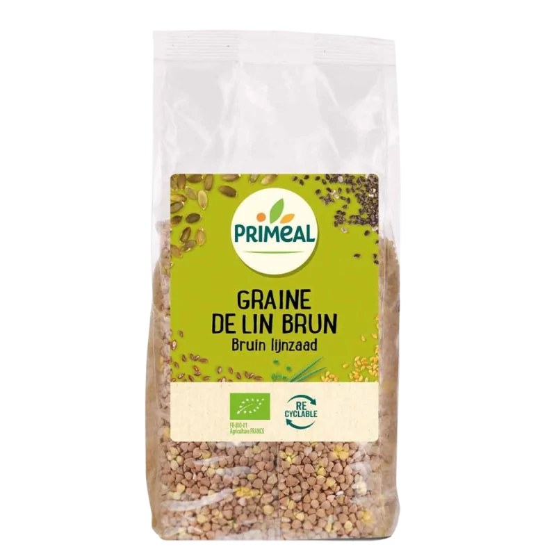 Priméal Primeal Graines de lin brun 500g