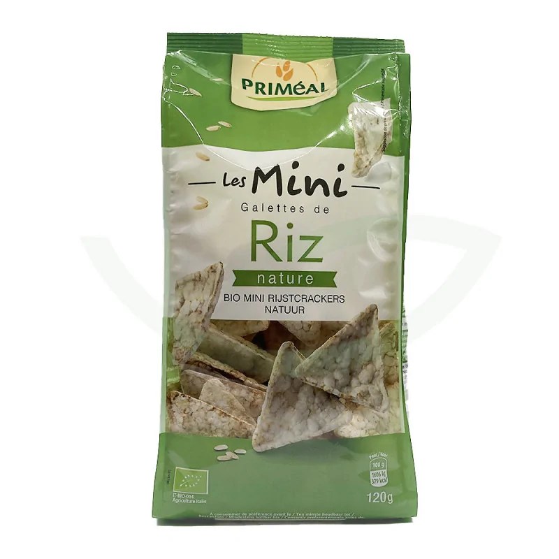 Priméal PRIMEAL MINI GALETTES DE RIZ NATURE 120G