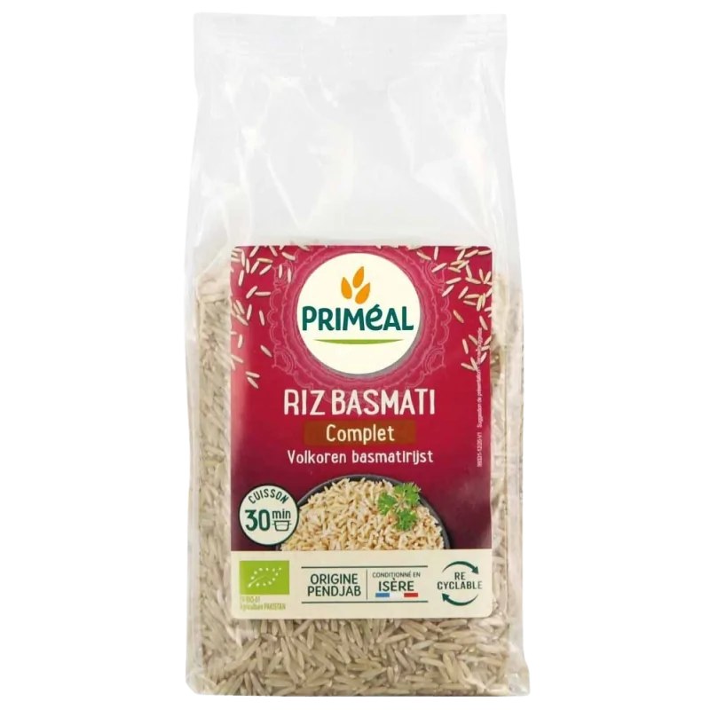 Priméal Primeal Riz basmati complet 500g