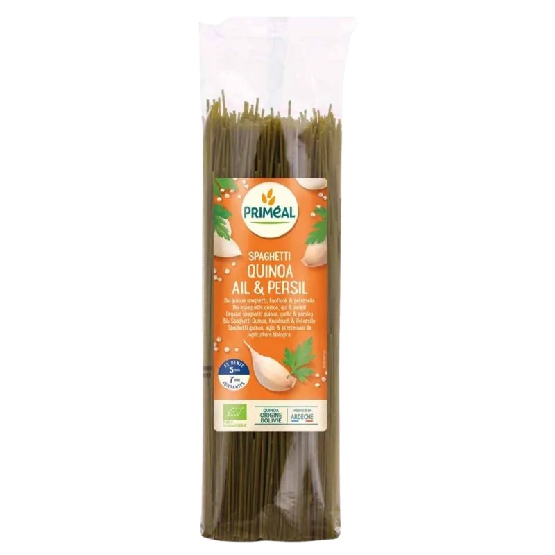 Priméal Primeal SPAGHETTI QUINOA AIL ET PERSIL 500 G