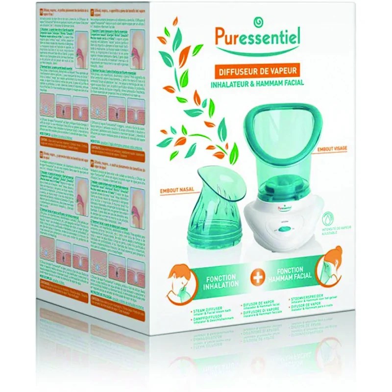 PURESSENTIEL PURESSENTIEL DIFFUSEUR DE VAPEUR INHALEUR ET HAMAM FACIAL