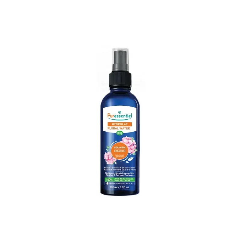 PURESSENTIEL PURESSENTIEL HYDROLAT BIO - GÉRANIUM 200ML
