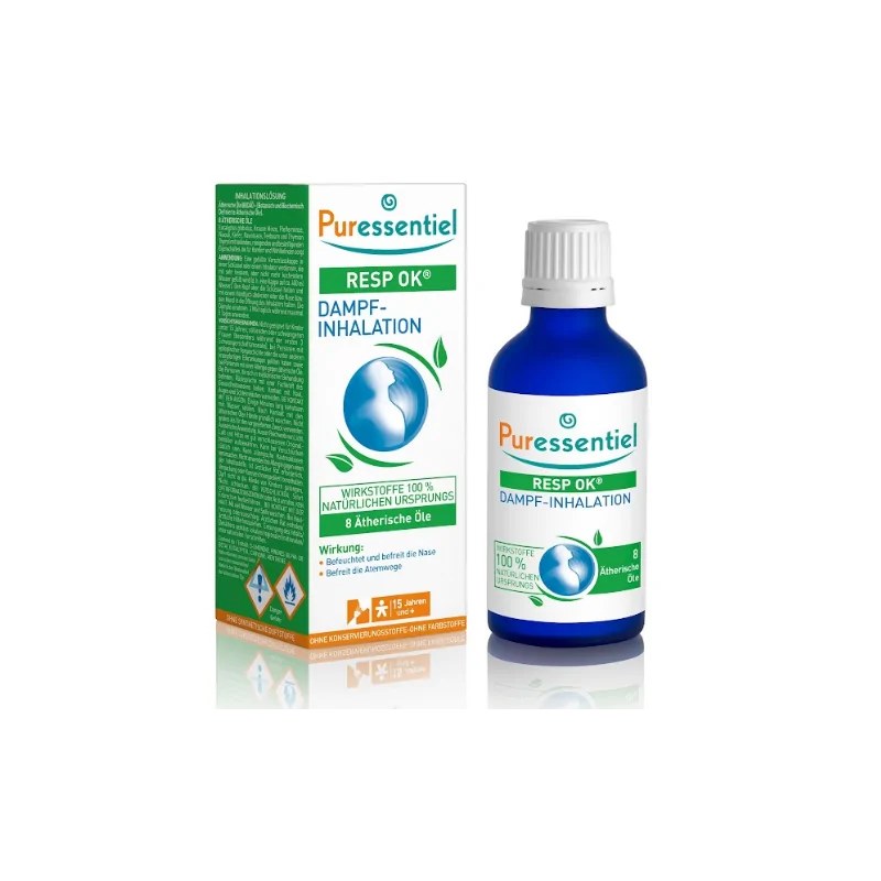 PURESSENTIEL PURESSENTIEL RESPIRATOIRE INHALATION HUMIDE 8 HE FL 50ML