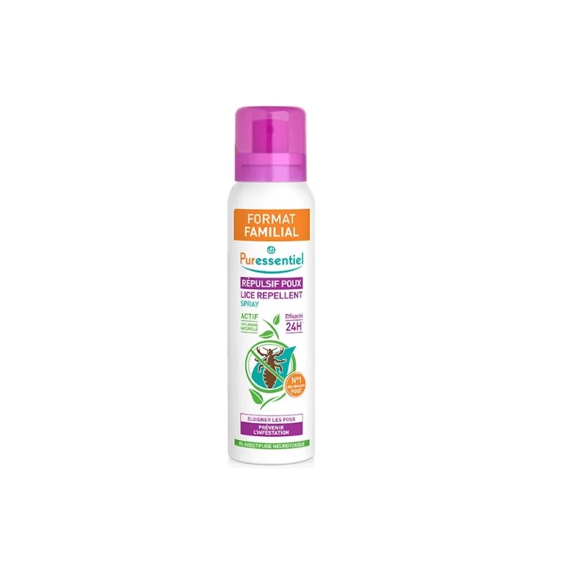 PURESSENTIEL Puressentiel Spray répulsif poux format familial -200ml