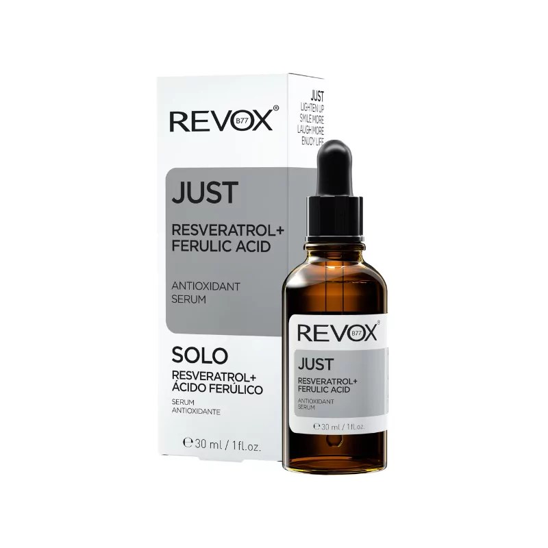 Revox REVOX B77 JUST RESVERATROL + FERULIC ACID ANTIOXIDANT SERUM 30ml