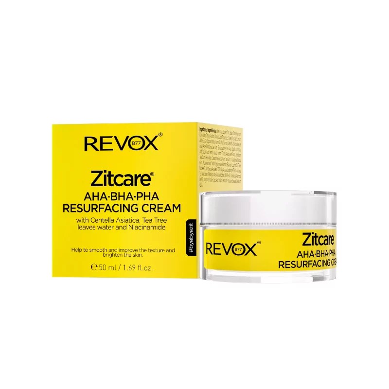 Revox REVOX B77 ZITCARE AHA.BHA.PHA. RESURFACING CREAM, 50ml