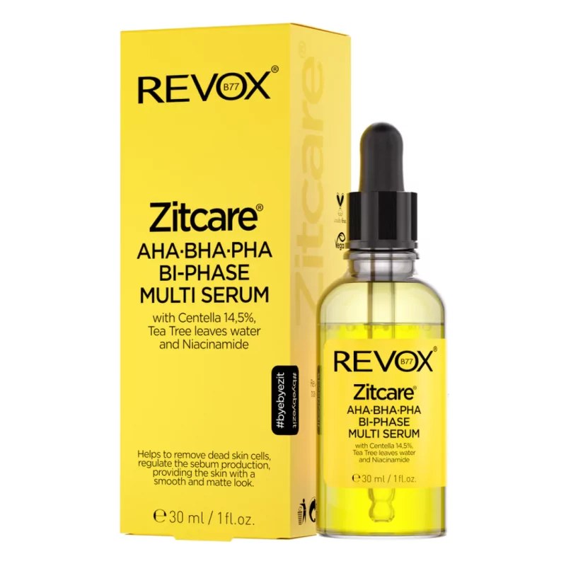 Revox REVOX ZITCARE AHA.BHA.PHA. MULTI SERUM, 30ml