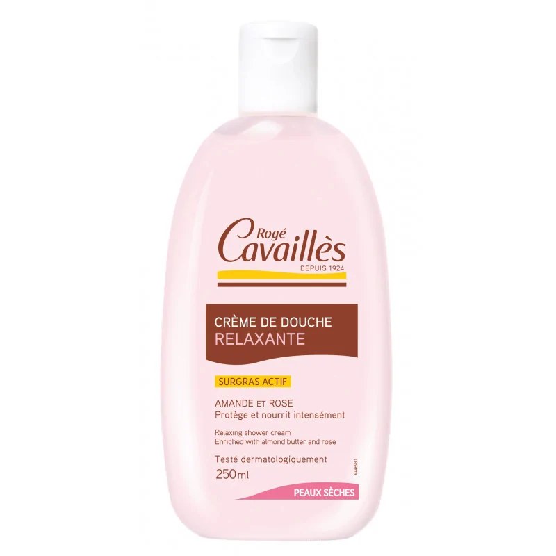 ROGE CAVAILLES Rogé Cavaillès Crème de douche beurre d'amandes et rose 250ml