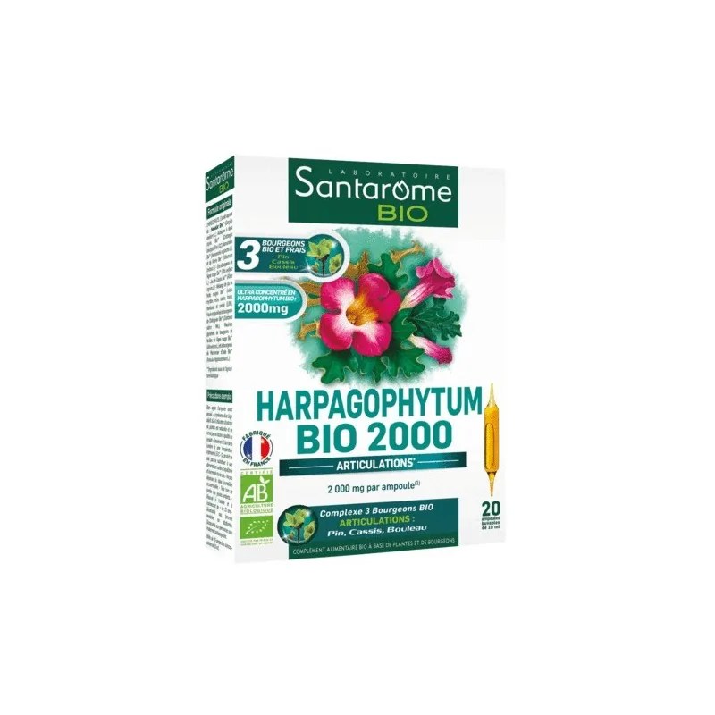 Santarome SANTAROME HARPAGOPHYTUM BIO 2000 20 AMPOULES