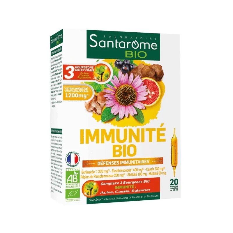 Santarome SANTAROME IMMUNITÉ BIO 20 AMPOULES