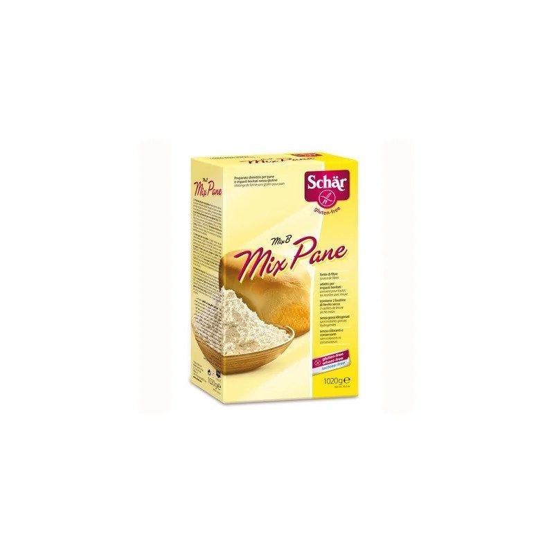 schar  MIX PANE - FARINE+LEVURE POUR PAIN S/GLUTEN