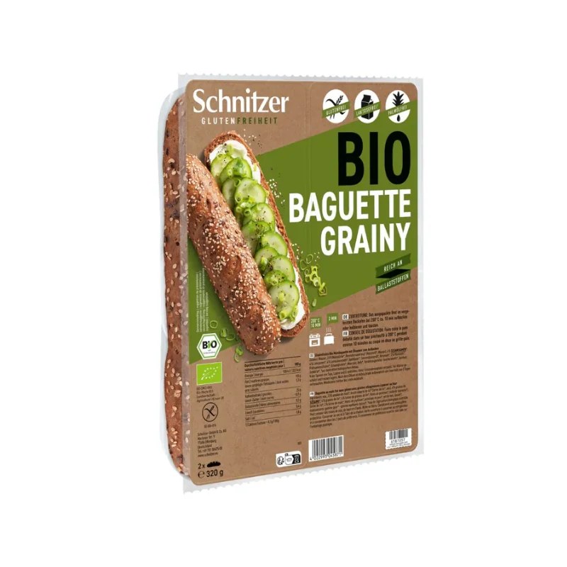 SCHNITZER SCHNITZER BAGUETTE AUX GRAINES SG 320G