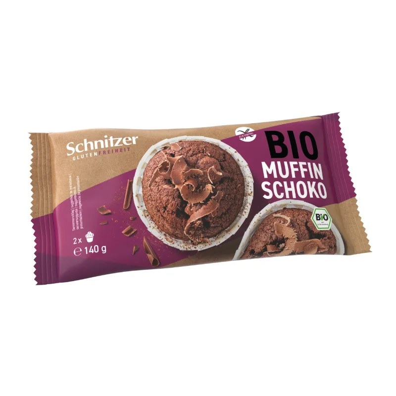 SCHNITZER SCHNITZER MUFFINS CHOCOLAT NOIR SG 140G