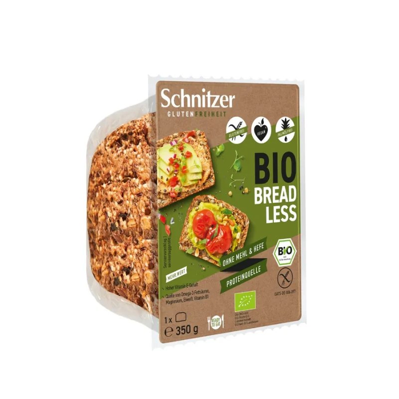 SCHNITZER SCHNITZER PAIN AUX GRAINES SANS FARINE SG 350G