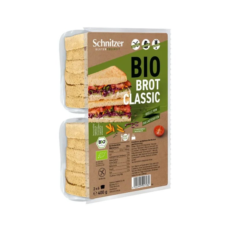 SCHNITZER SCHNITZER PAIN DE MIE CLASSIQUE SG 400G