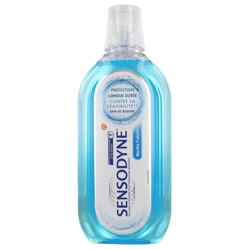 SENSODYNE SENSODYNE BAIN DE BOUCHE SOULAGE ET PROTÈGE LES DENTS SENSIBLES 500 ML