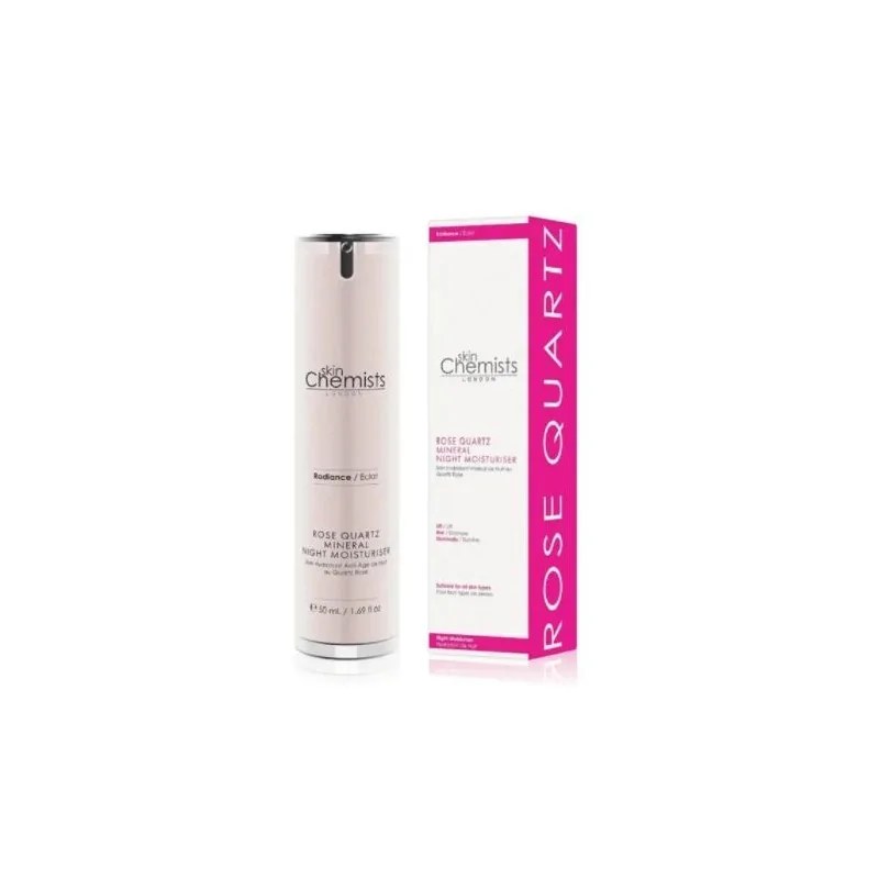 SkinChemists SkinChemists Soin Hydratant Anti-Âge De Nuit Au Quartz Rose 50ml