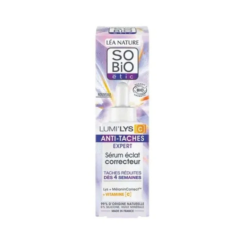 SO'BiO SO BIO LUMILYS C ANTI TACHES EXPERT SERUM ECLAT CORRECTEUR 30 ML